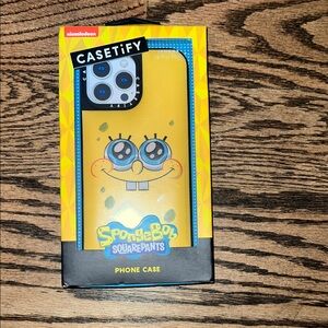 CASETiFY SpongeBob SquarePants Yellow Phone Case 15 pro max